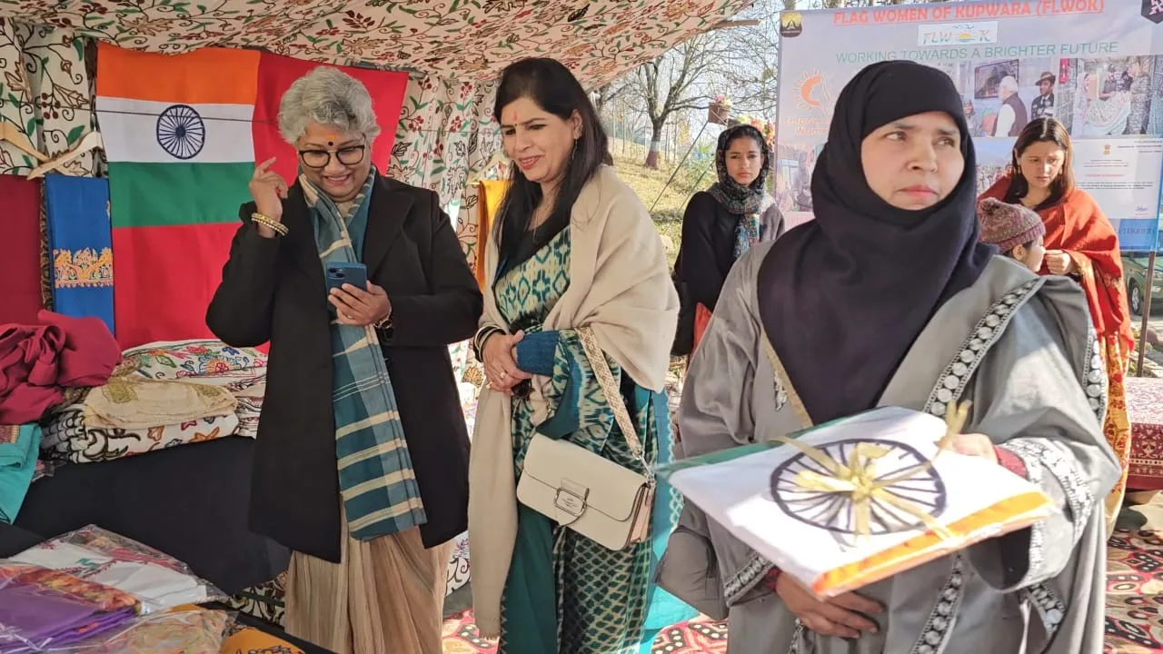 Republic Day Flags by Women of Kupwara