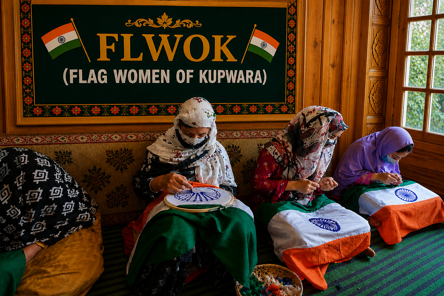Tailoring units started by trained women