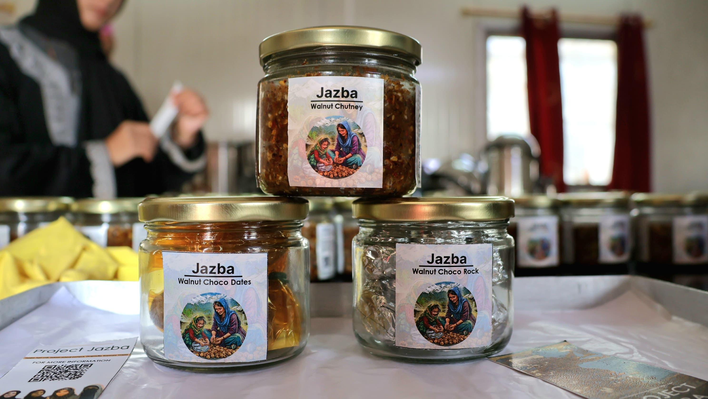 Jazba walnut products from Drugmulla, Kupwara